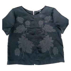 Forever 21 Embroidered Top